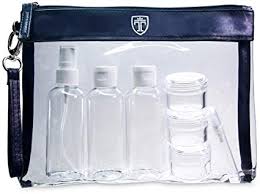 contenitori liquidi bagaglio per cosmetici